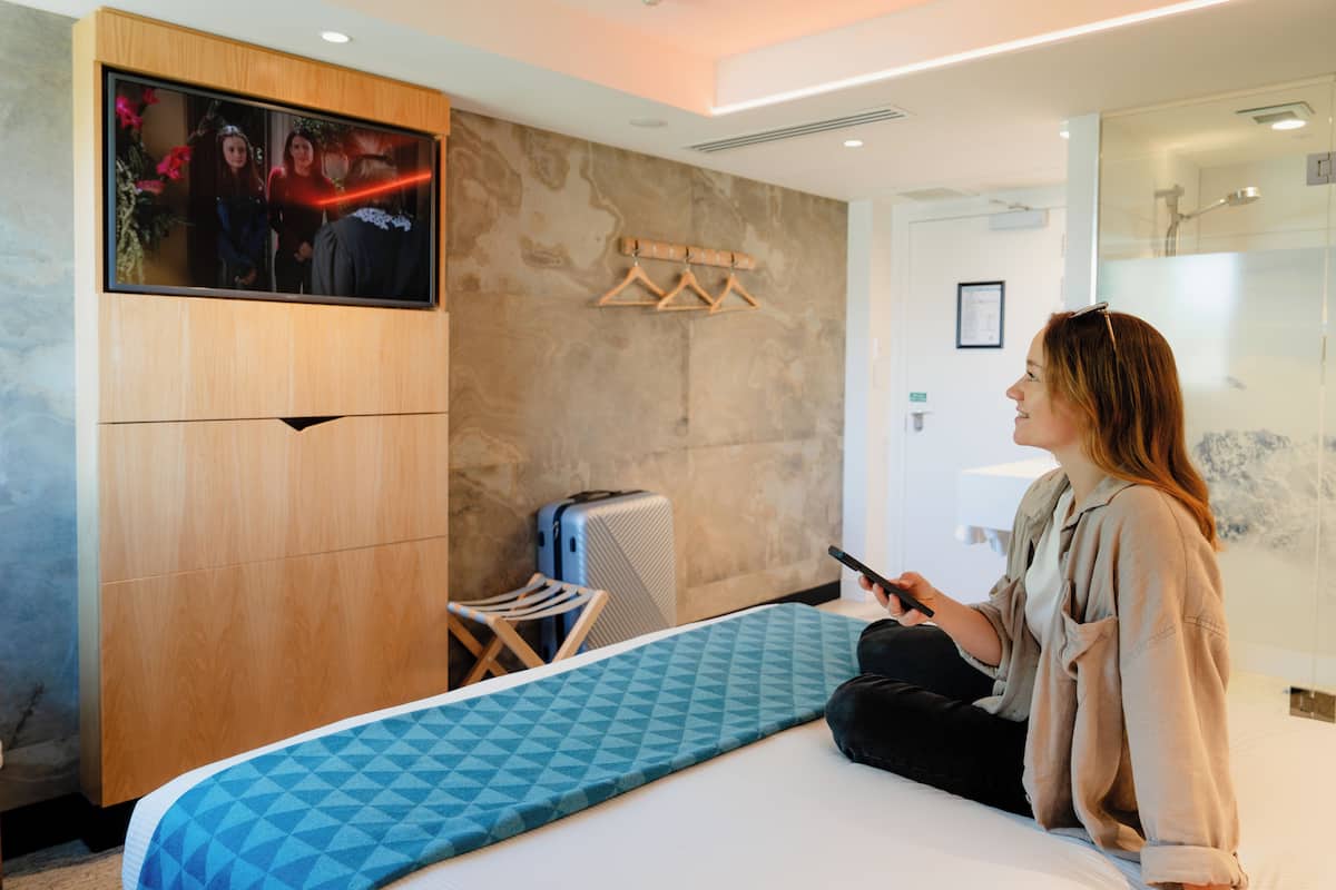 Literie de qualité supérieure, coffres-forts dans les chambres