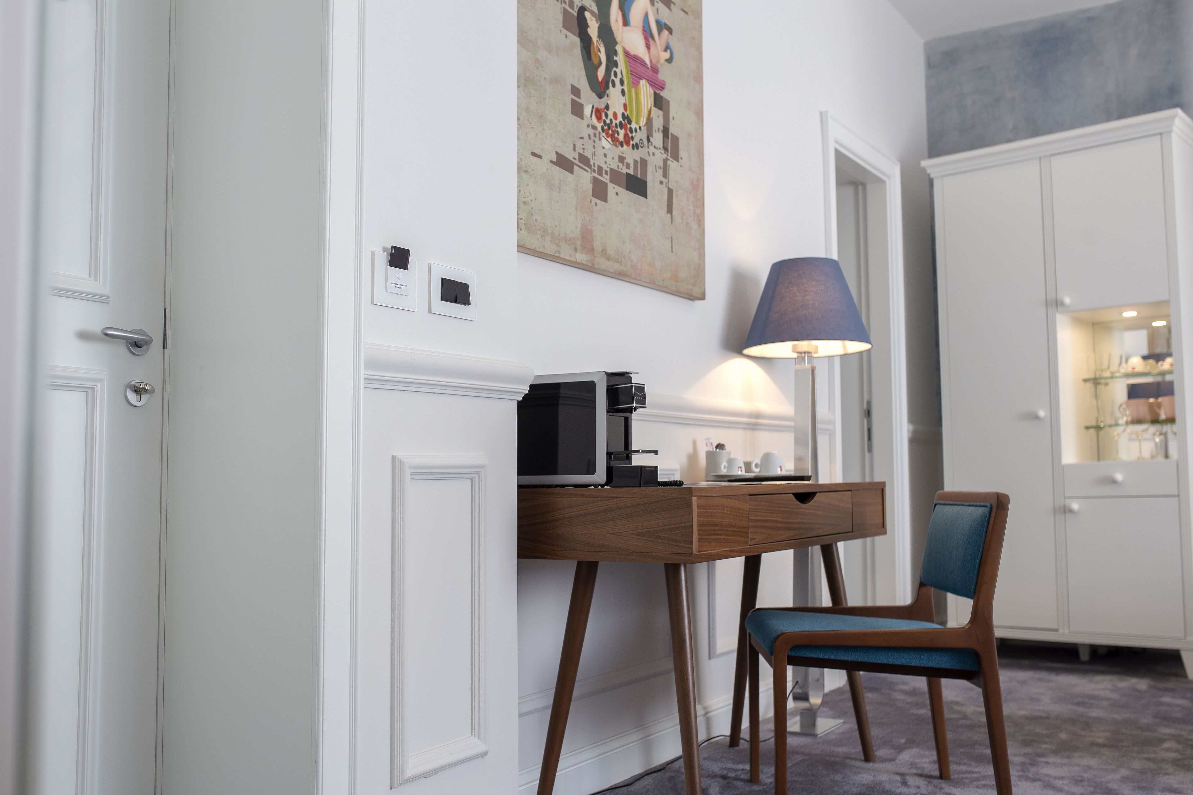 superior double room | frette italian sheets, premium bedding, memory-foam beds, minibar