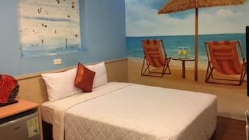 Wi-Fi de cortesia, roupa de cama