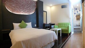 Deluxe Double Room (303) | Free WiFi, bed sheets - Kenting Sea Cloudless Day Home (Hengchun)