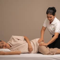 Steam room, aromatherapy, Thai massages, body scrubs, facials