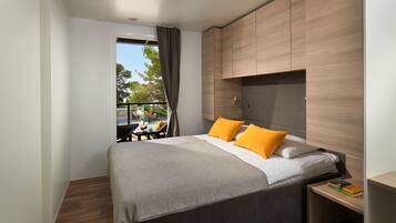 Mobile Superior-Unterkunft | Zimmersafe, Verdunkelungsvorhänge, schallisolierte Zimmer