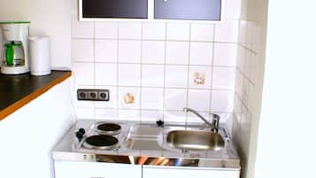 Familienapartment, 1 Schlafzimmer | Eigene Küche