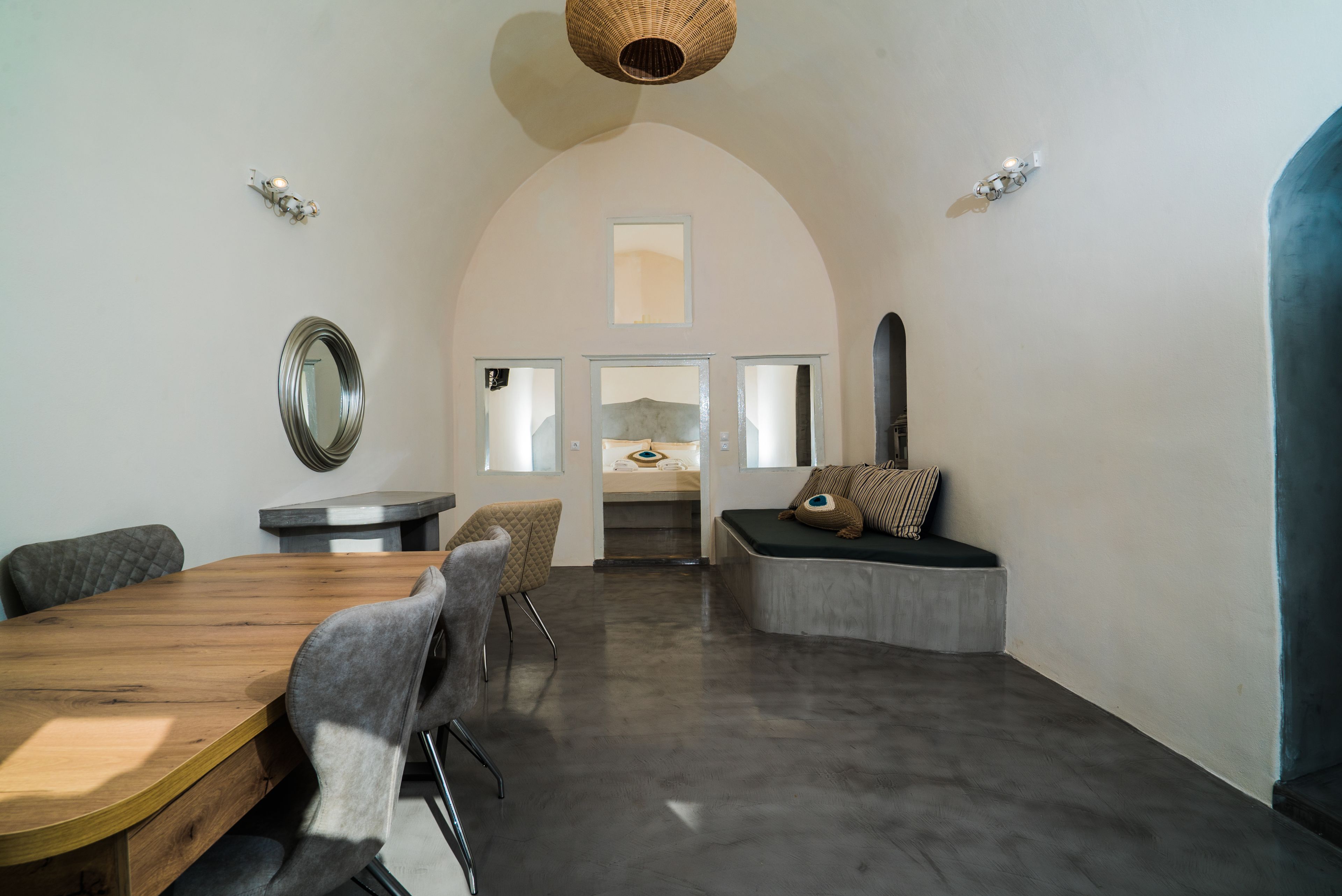 Villa, 2 habitaciones (Thetis Cave Villa) | Área de sala de estar | Televisión de pantalla plana 