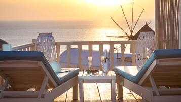 Estudio (Thetis Cave Studio) | Vista del balcón