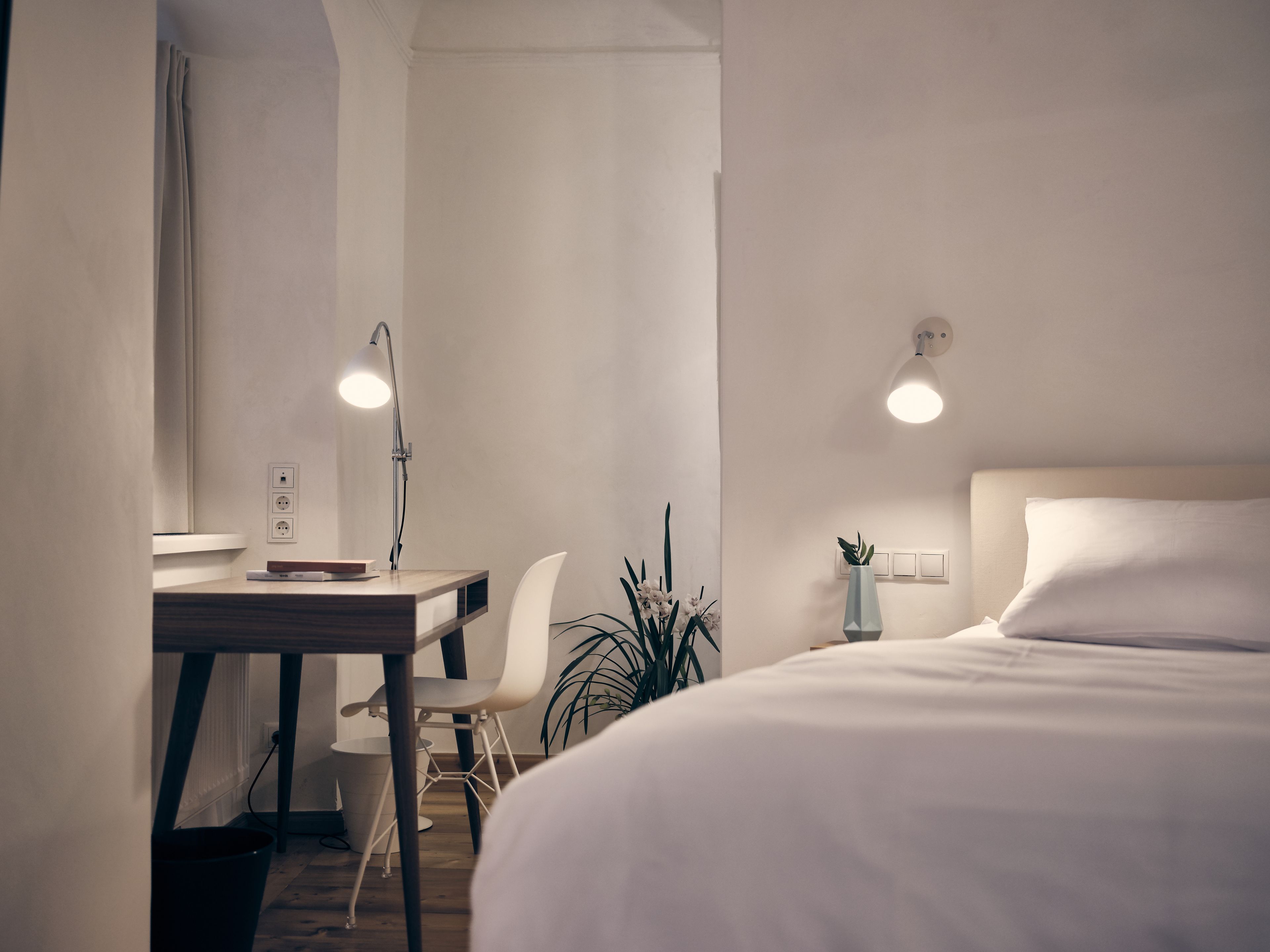 superior double room (nostalgie) | premium bedding, down duvets, minibar, in-room safe