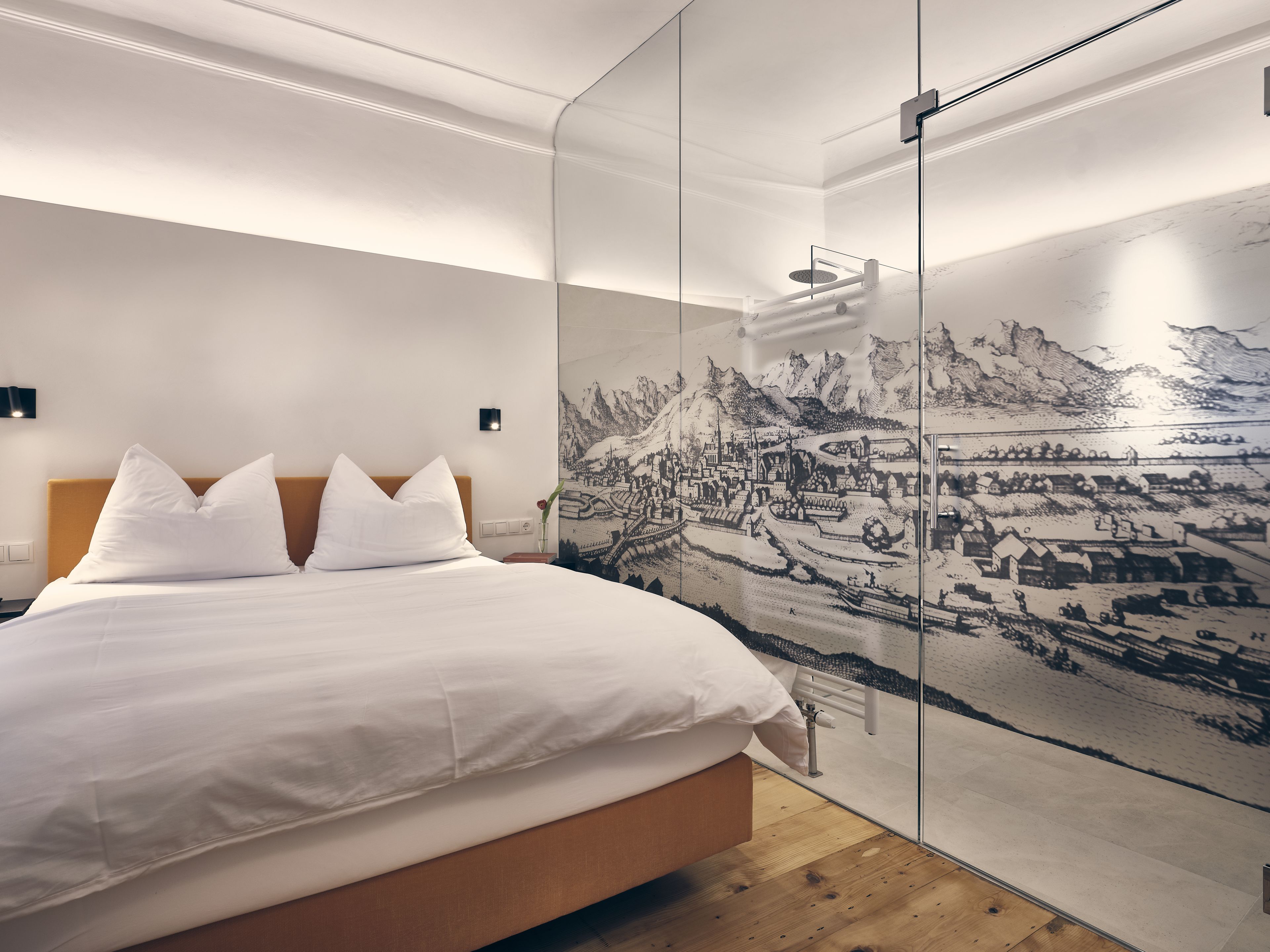 superior double room (twinset) | bathroom | free toiletries, hair dryer, towels