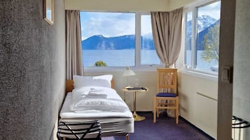Single Room | Pillow-top beds, desk, laptop workspace, iron/ironing board