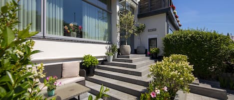 Fassade der Unterkunft