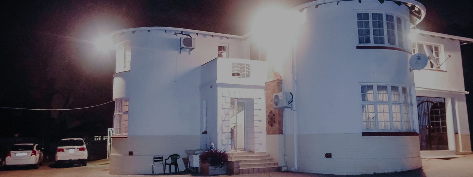 Front of property - evening/night