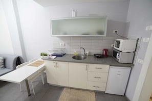 Studio phong cách cổ điển | Bếp riêng | Tủ lạnh, lò vi sóng, lò nướng, bếp nấu 