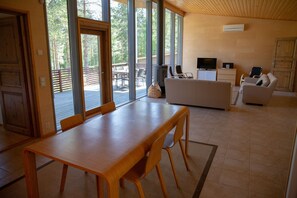 Villa, 3 Bedrooms, Sauna | Living area - Kuoreksenniemi Villas & Lakehouse (Puumala)