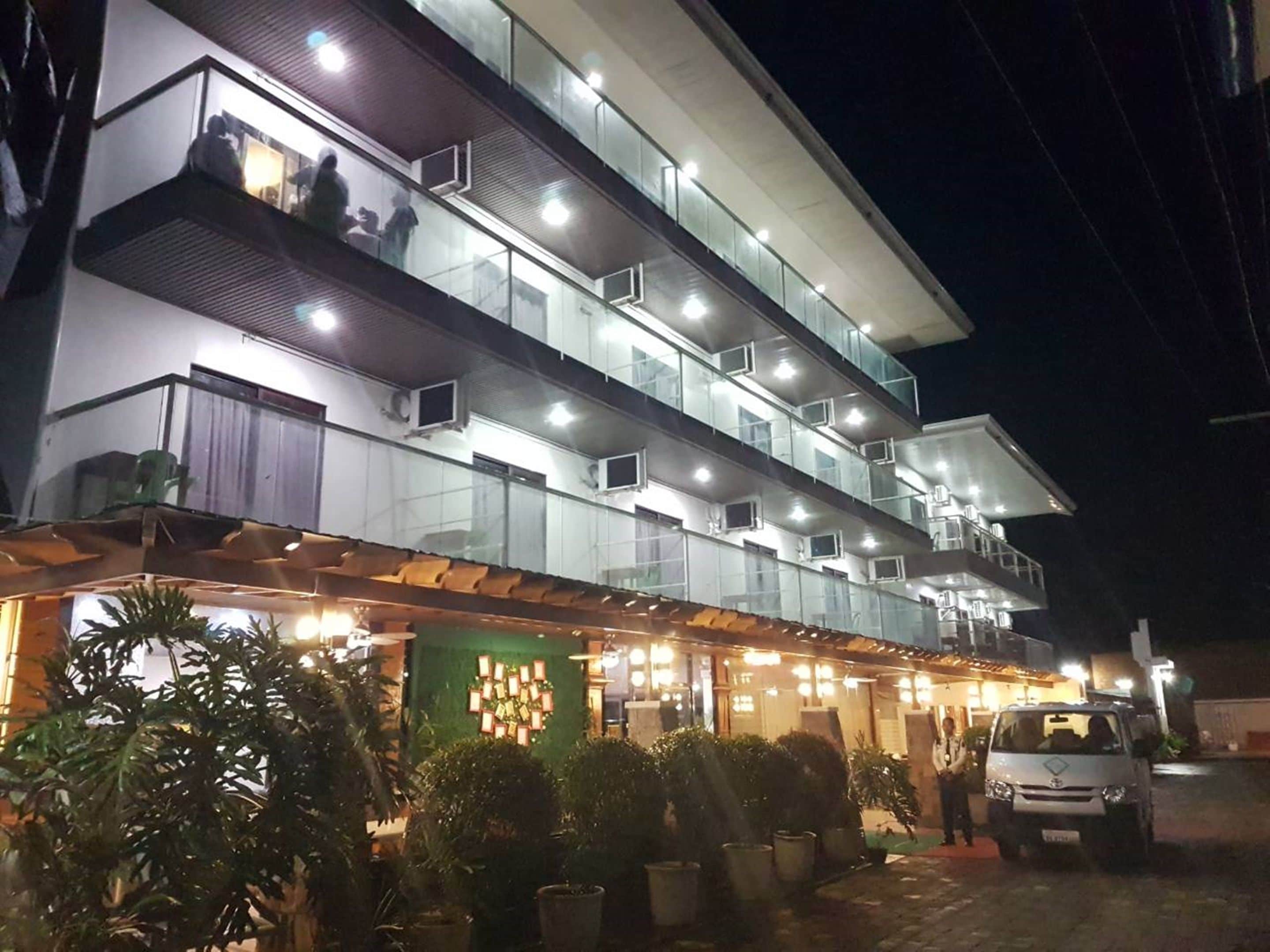 front of property – evening/night