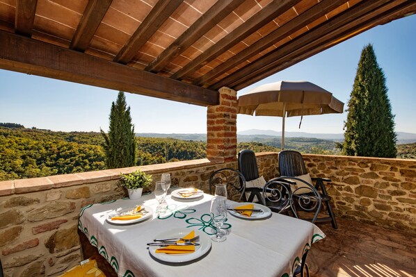 Appartement Panoramique | Vue de la chambre