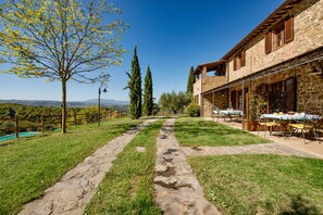 Vista para o jardim