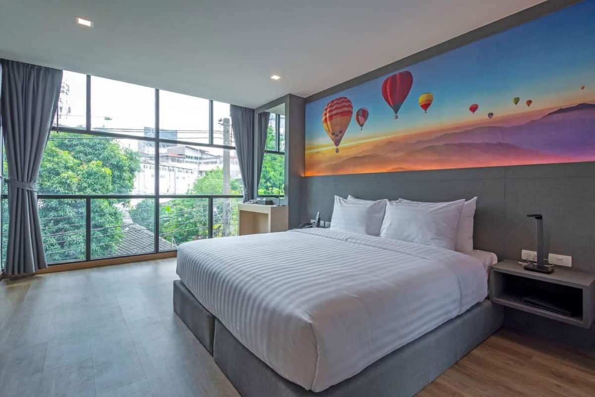 Deluxe Double Room, City View | View from room