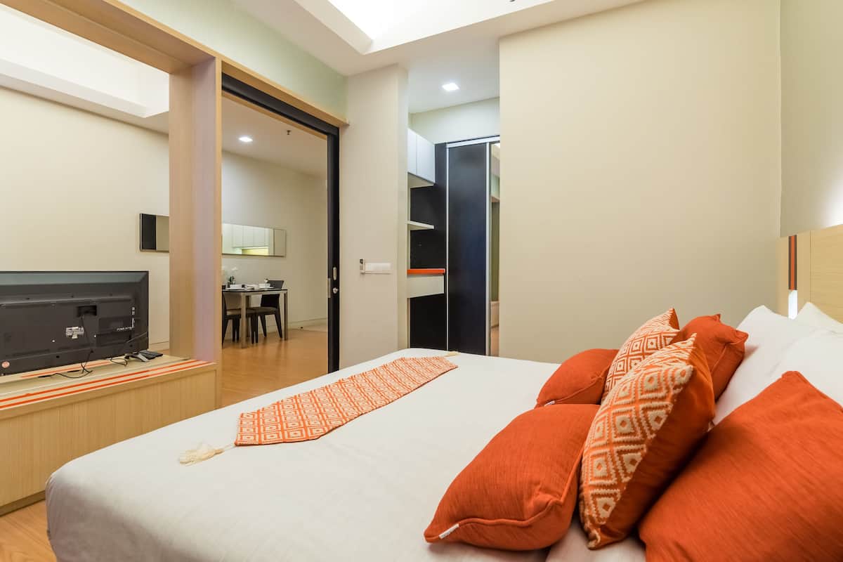1 dormitorio, sábanas de algodón egipcio, ropa de cama de alta calidad