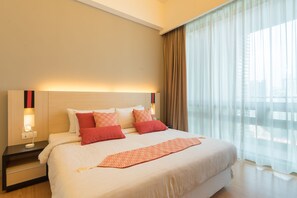 1 bedroom, Egyptian cotton sheets, premium bedding, down duvets - Swiss Garden Residence By GH Suites (Kuala Lumpur)
