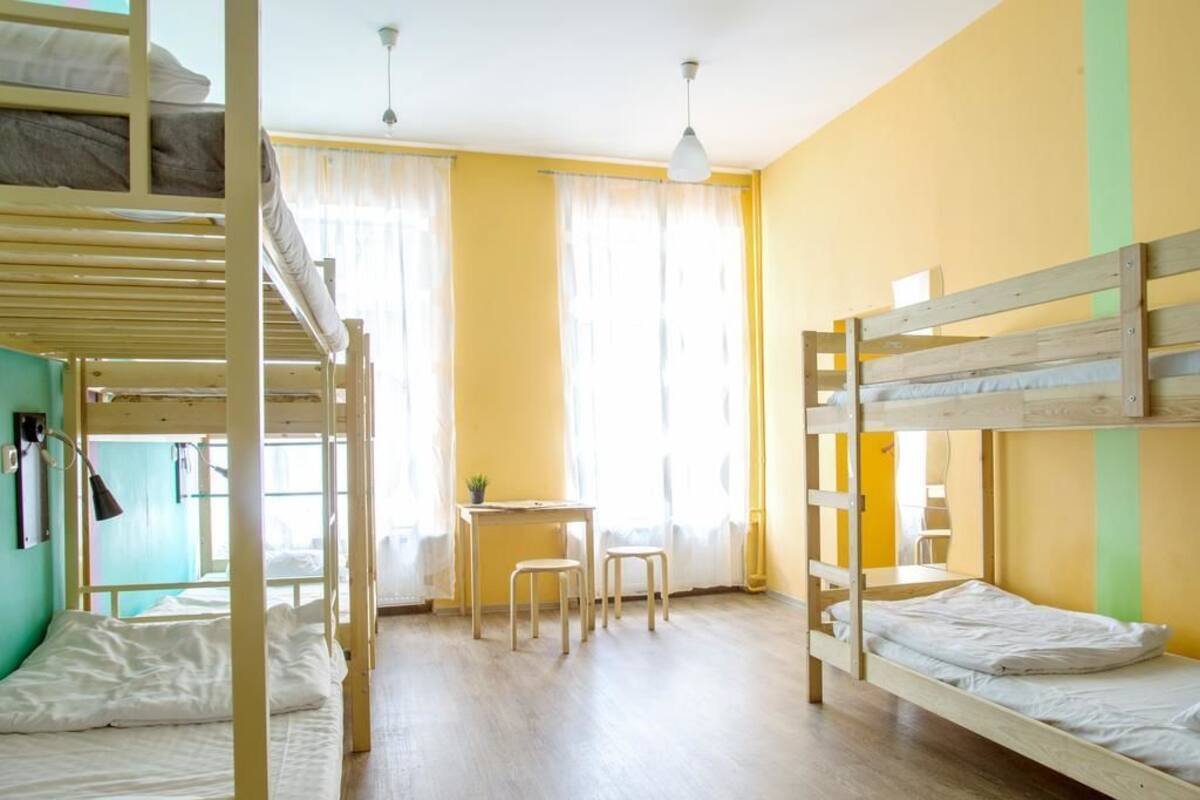 Dortoir Partagé, dortoir mixte (Bed in 8-Bed Mixed Dormitory) | Wi-Fi gratuit, draps fournis