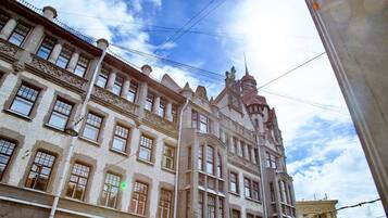 Façade de l’hébergement