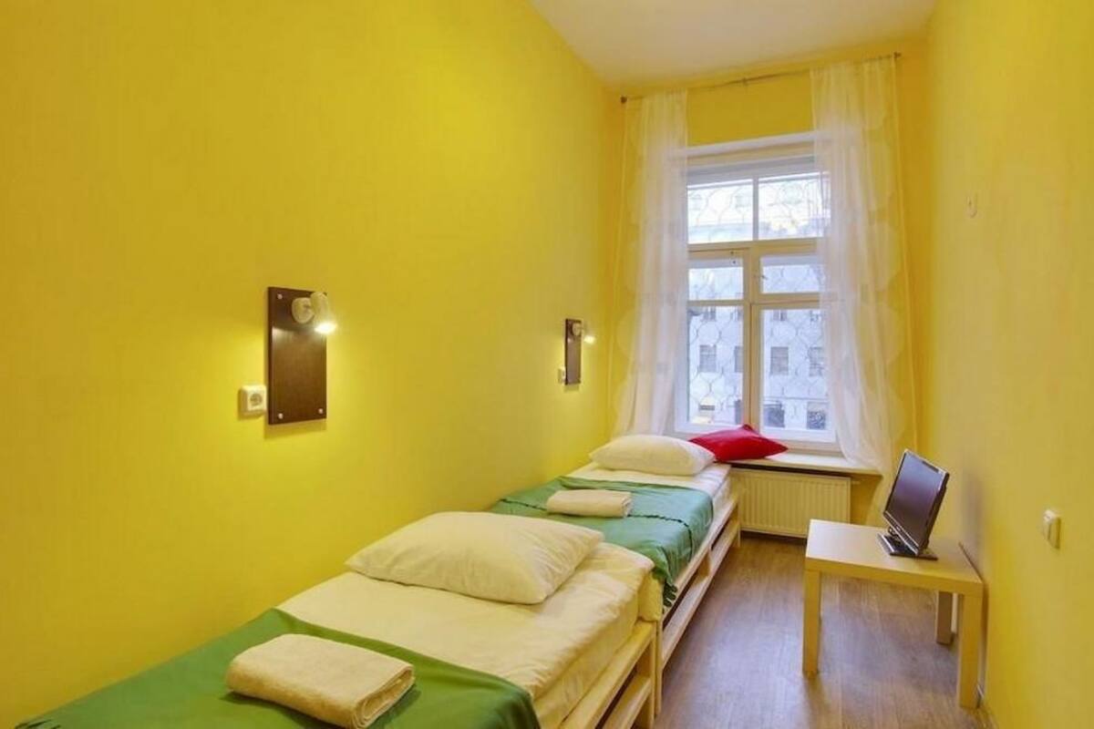 Chambre avec lits jumeaux, non-fumeurs | Wi-Fi gratuit, draps fournis