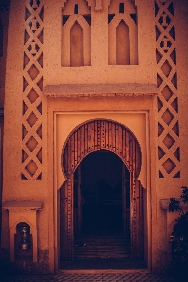 Façade de l’hébergement