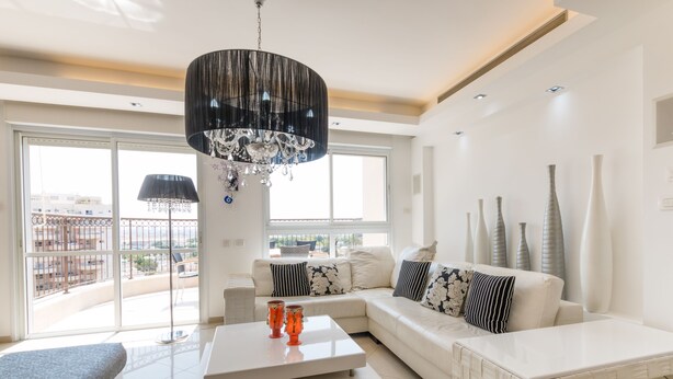Luxury-Apartment, Mehrere Betten, Nichtraucher | Wohnzimmer