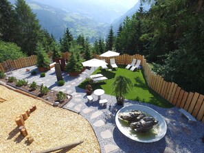 Garden view - Laudegghof Ladis (Ladis)