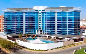 Façade de l’hébergement