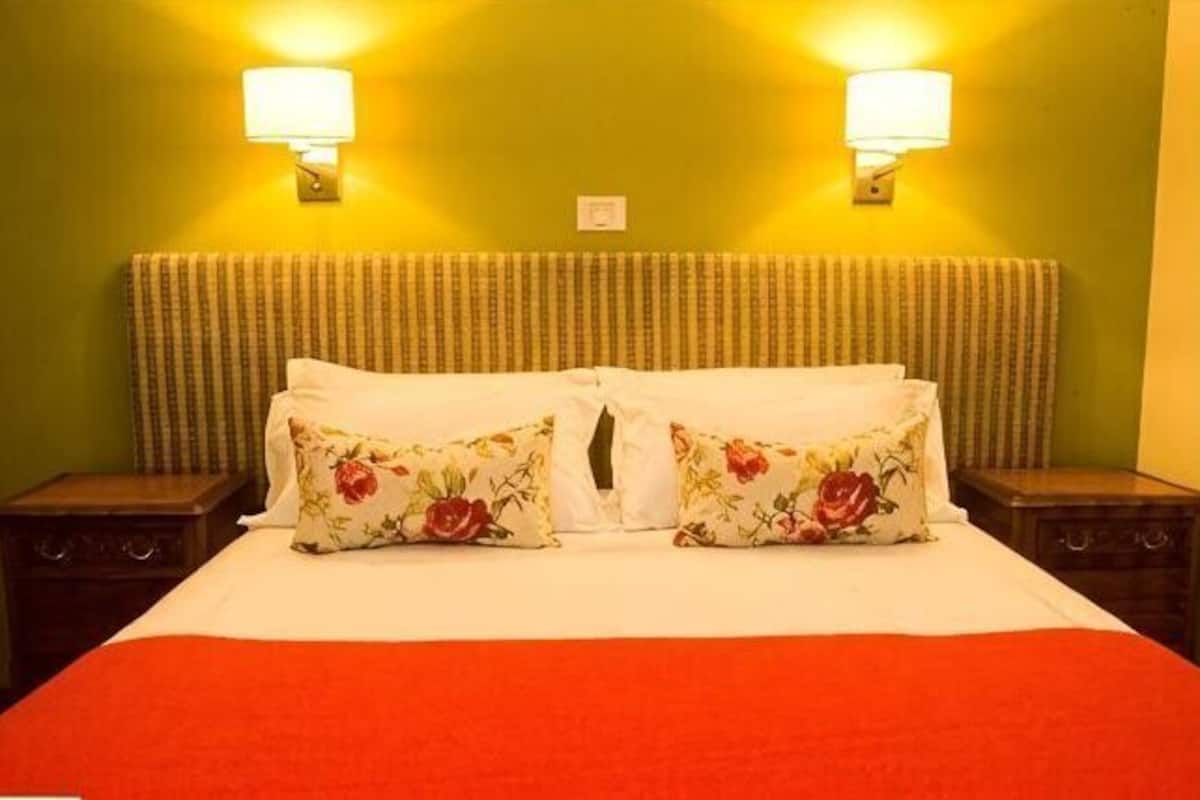 Premium bedding, down comforters, in-room safe, individually decorated