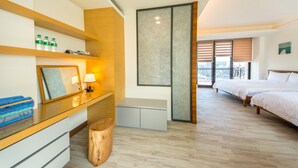 Habitación cuádruple de diseñador, 2 camas Queen size