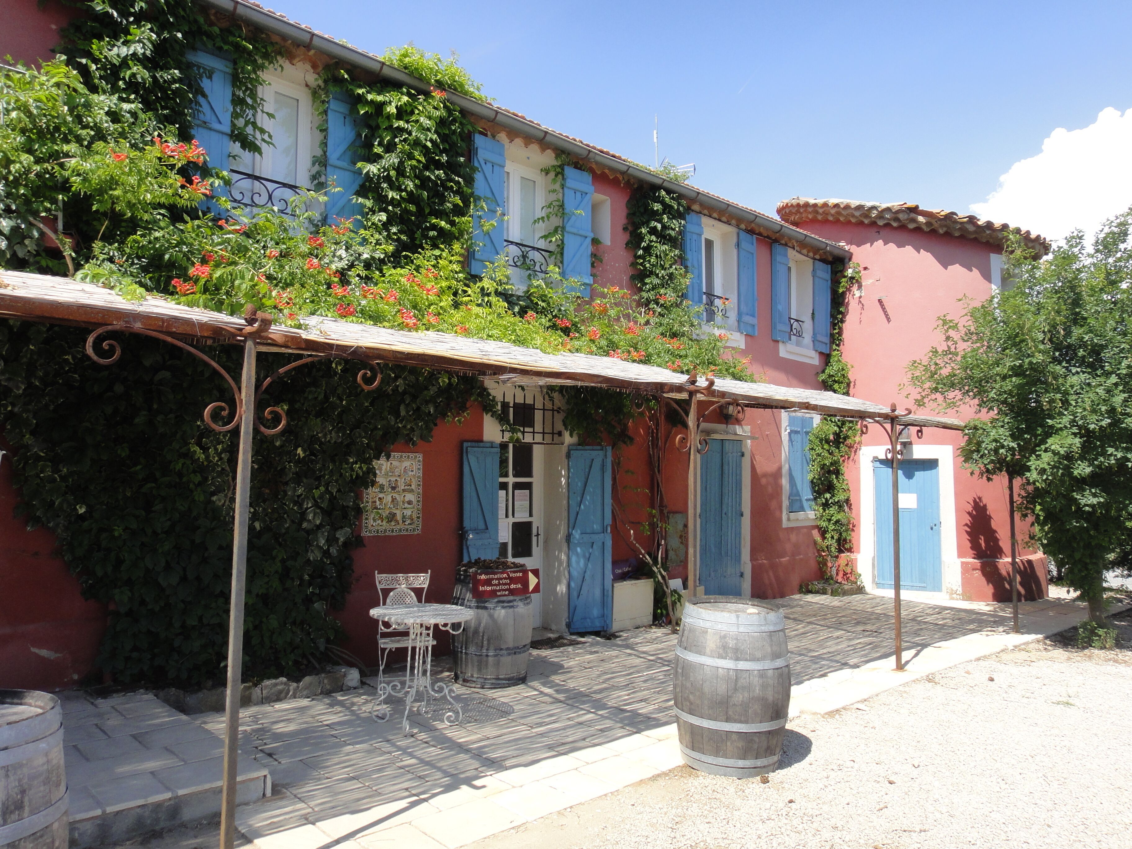 Fassade der Unterkunft