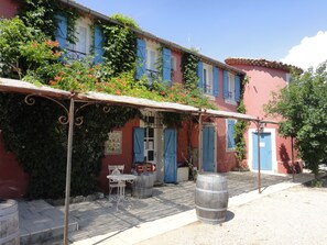 Façade de l’hébergement