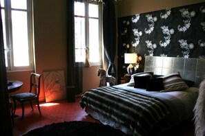 Premium bedding, individually decorated, individually furnished