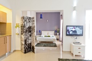 Executive Apartment, 1 Bedroom | Desk, soundproofing, iron/ironing board, WiFi (free) - Eshkol Housing Executive Apartments (Haifa)