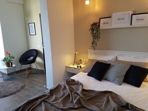 Studio, Meerblick | Schreibtisch, schallisolierte Zimmer, kostenloses WLAN