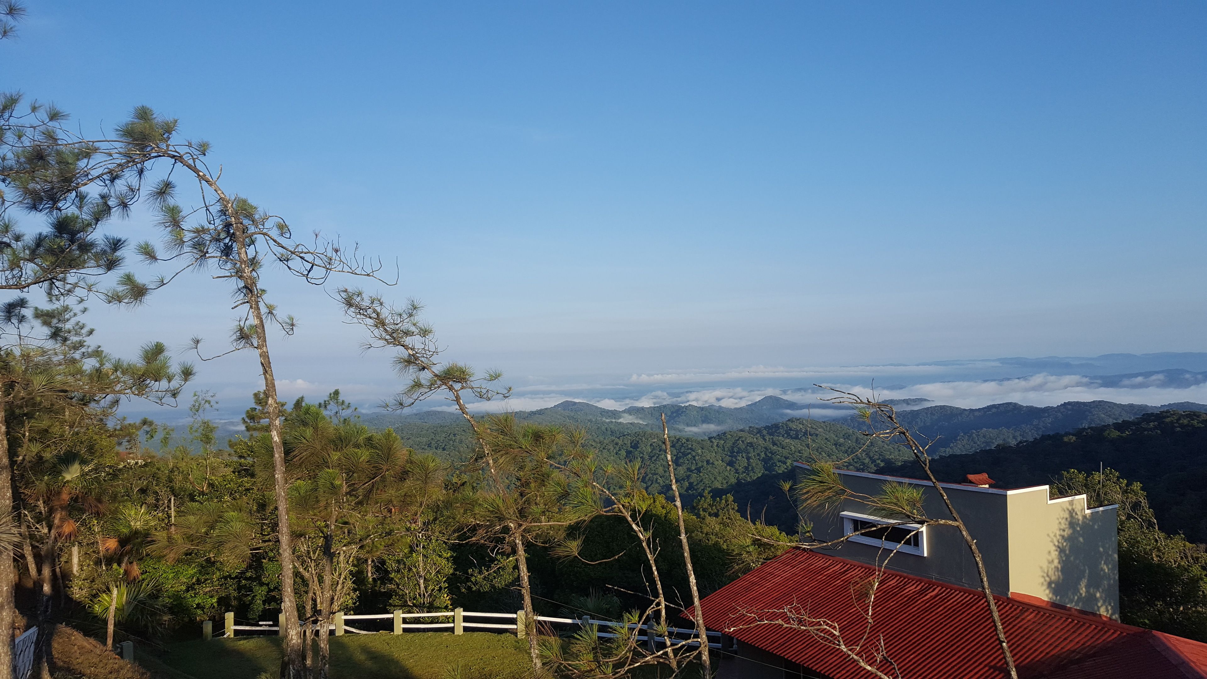 Vue depuis l’hébergement