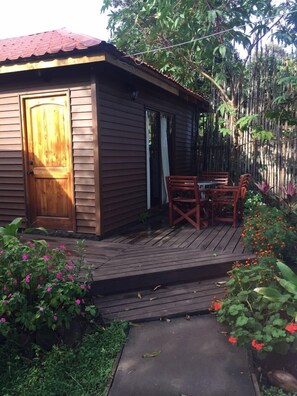 Cottage, 1 tweepersoonsbed, niet-roken | Een strijkplank/strijkijzer, beddengoed