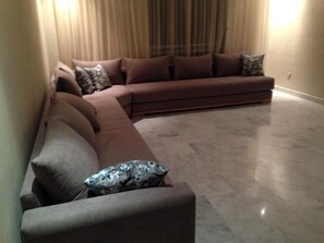 Apartment, 3 Bedrooms, Non Smoking | Living area - Sable D'or Souissi (Rabat)