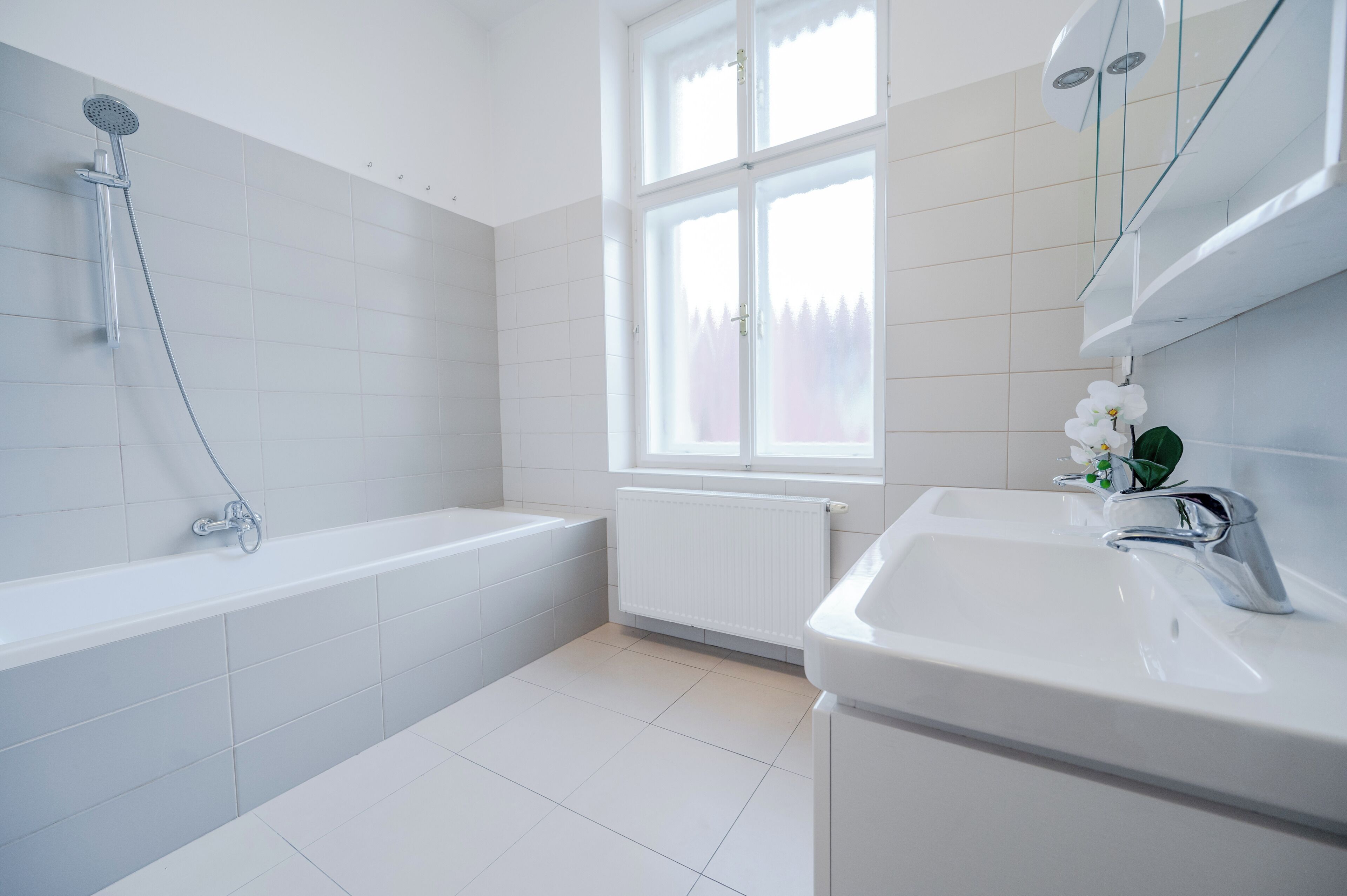 apartment - drazickeho namesti annex | bathroom | free toiletries, hair dryer, slippers, heated floors