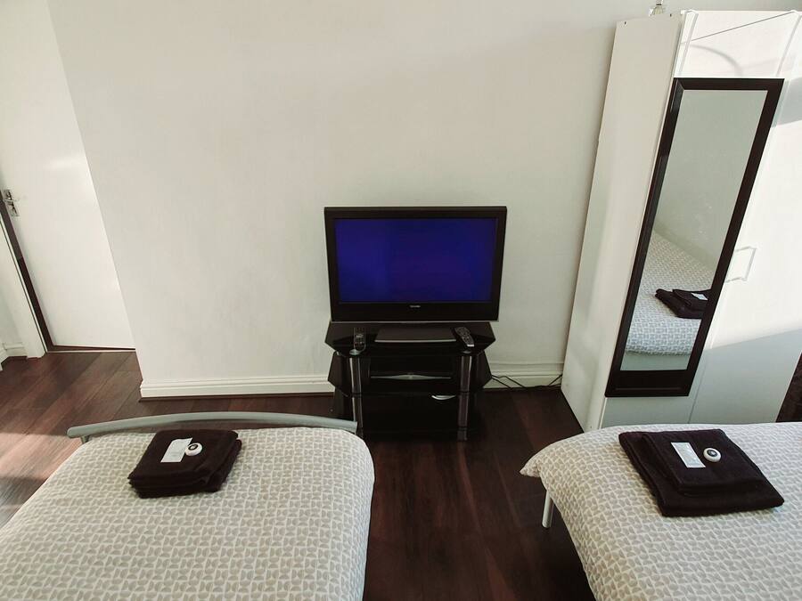 Desk, iron/ironing board, free WiFi, bed sheets