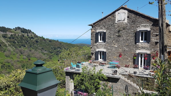 Voorkant van accommodatie