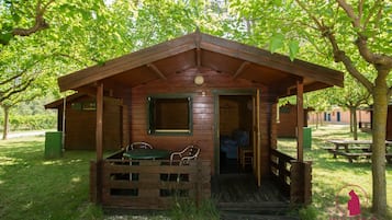 Refugio, baño del camping | Terrace/patio
