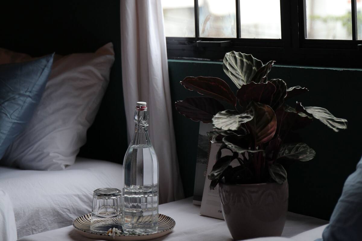 Standard Quadruple Room, Multiple Beds, Non Smoking | Premium bedding, blackout drapes, WiFi (free), bed sheets