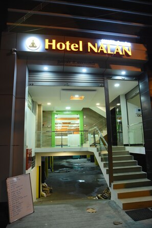 Front of property – evening/night