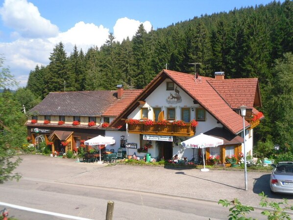 Fassade der Unterkunft
