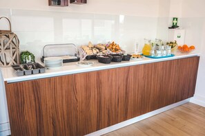 Daily continental breakfast for a fee