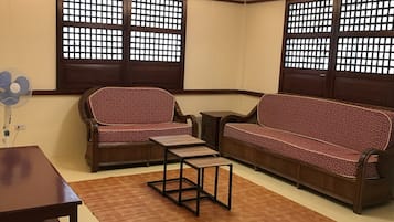 Sala de estar en el lobby