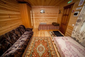 Cottage, sauna, côté cour intérieure | 1 chambre, rideaux occultants, fer et planche à repasser, Wi-Fi gratuit