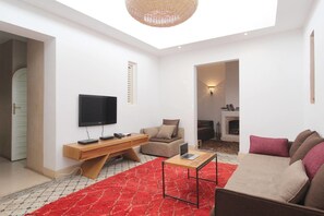 Design Apartment, Multiple Beds, Non Smoking | Living area | Flat-screen TV, DVD player - Stylish Loft (Marrakech)